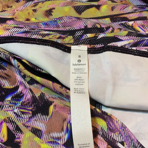 NWT Lululemon Pace Rival High-Rise Crop 22" *SeaWheeze - Picture 6 of 7
